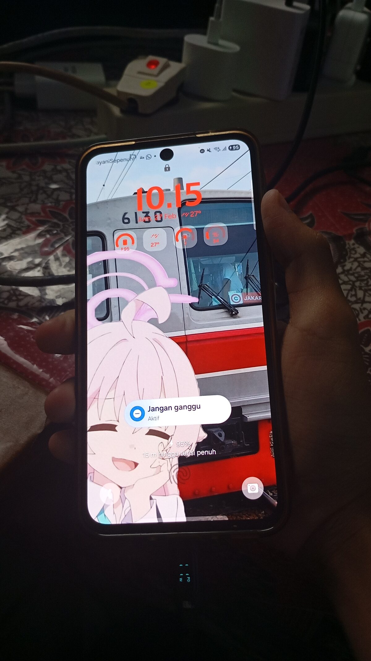 Samsung Galaxy A35 5G Android-telefoon met IPTV-app, klaar voor mobiel kijken